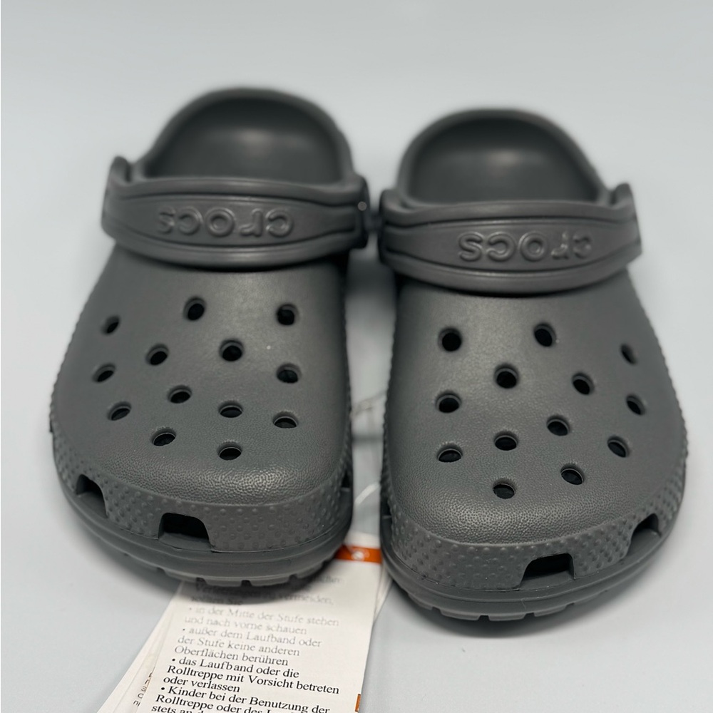 Brand New CROCS Charcoal Ventilated Clogs